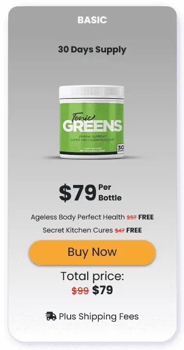 Tonic Greens price 1 bottle